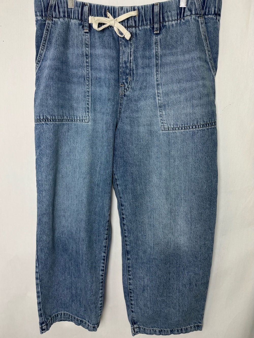 Gap SuperSoft Denim Wide Jeans sz XL